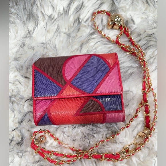 Yves Saint Laurent compact wallet and chain - Picture 16 of 16